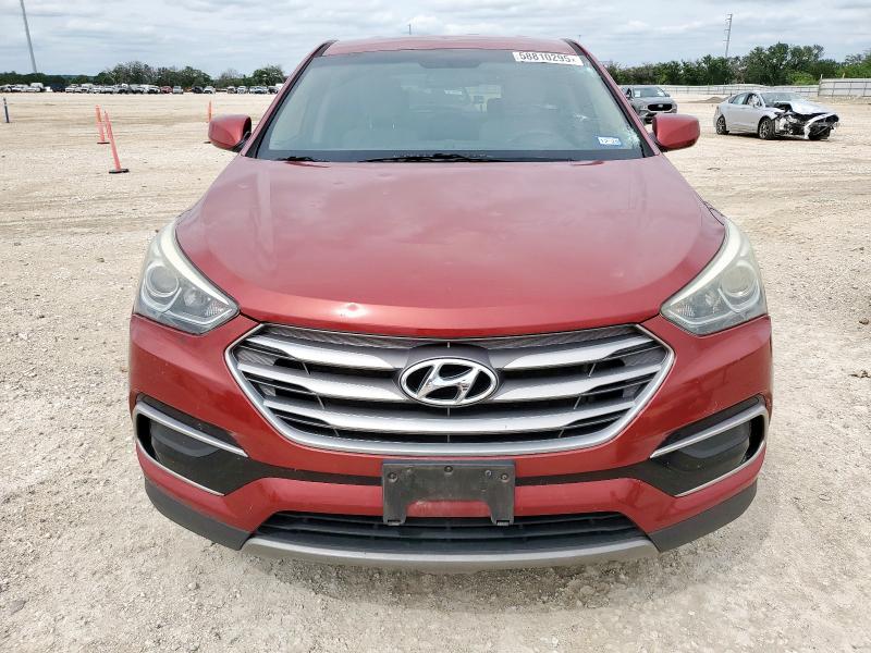  HYUNDAI SANTA FE 2017 Красный