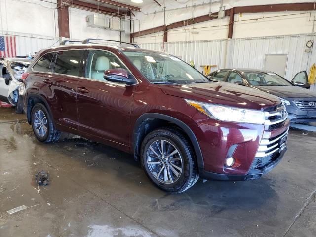  TOYOTA HIGHLANDER 2017 Burgundy