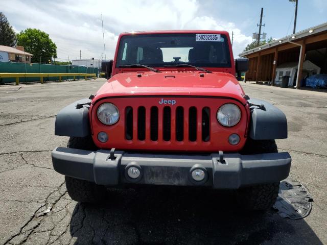 Parquets JEEP WRANGLER 2014 Czerwony