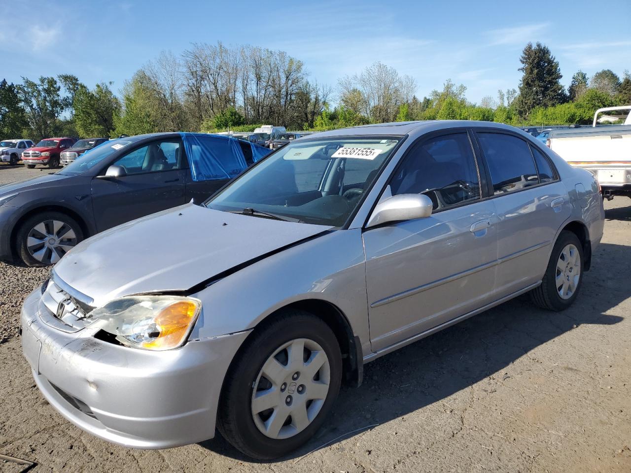 2002 Honda Civic Ex for Sale in Portland, OR - Front End