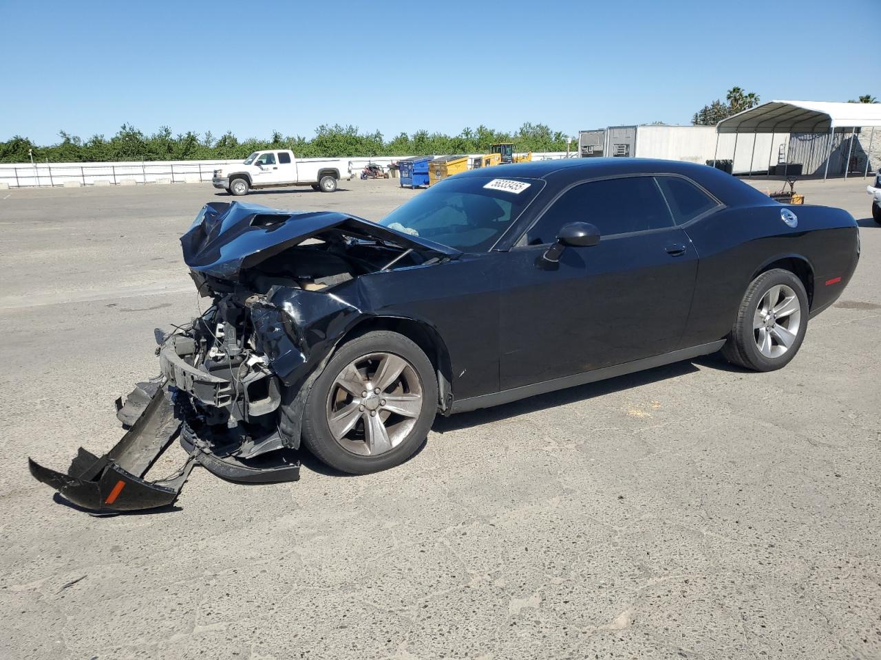 2015 Dodge Challenger Sxt na sprzedaż w Fresno, CA - Front End