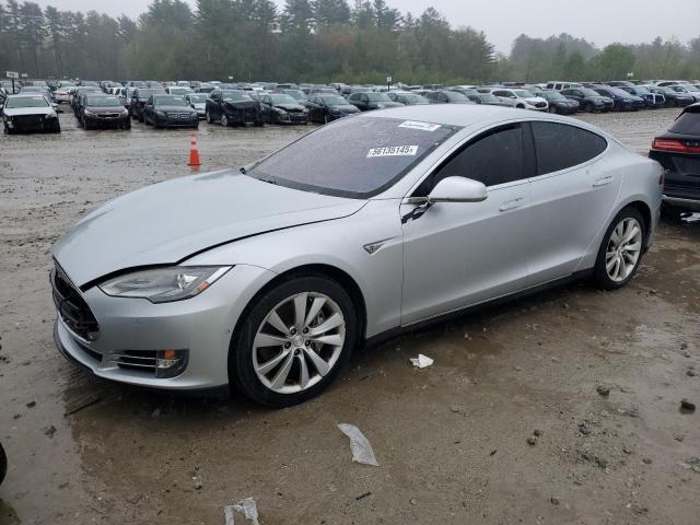 Hatchbacks TESLA MODEL S 2014 Silver
