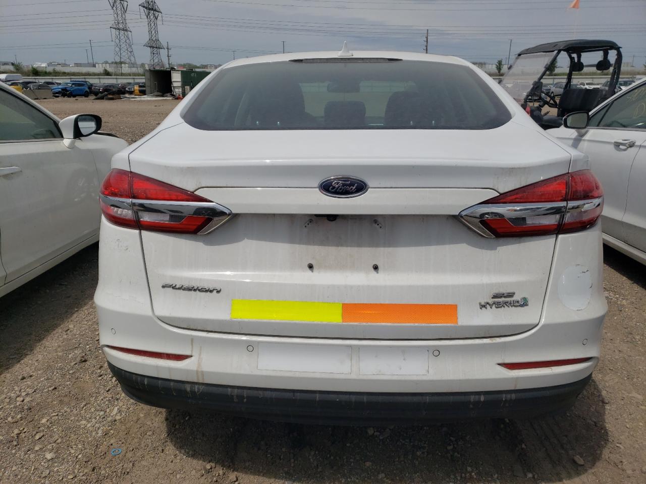 2019 Ford Fusion Se VIN: 3FA6P0LU2KR263961 Lot: 54028585