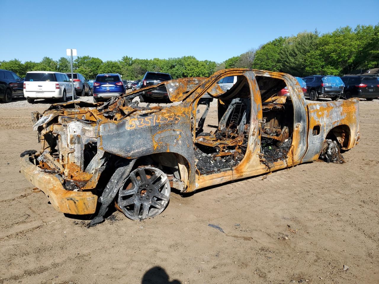 2024 Chevrolet Silverado K1500 Lt Trail Boss na sprzedaż w Ham Lake, MN - Burn