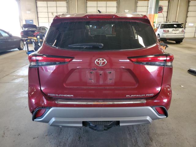  TOYOTA HIGHLANDER 2021 Burgundy