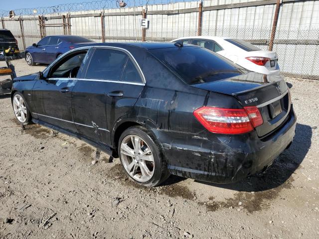 Седани MERCEDES-BENZ E-CLASS 2012 Чорний