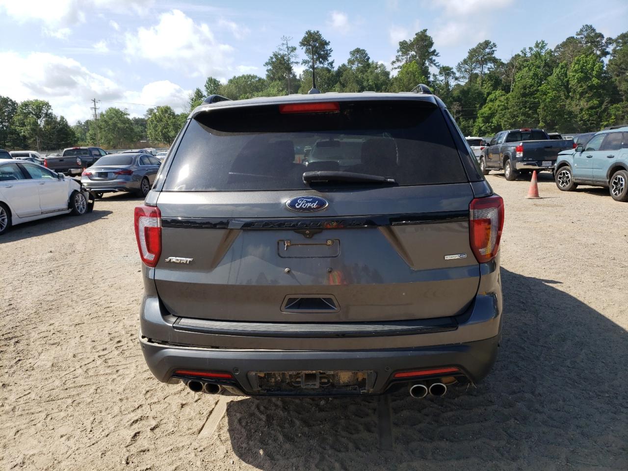 2018 Ford Explorer Sport VIN: 1FM5K8GT7JGB51775 Lot: 57096435