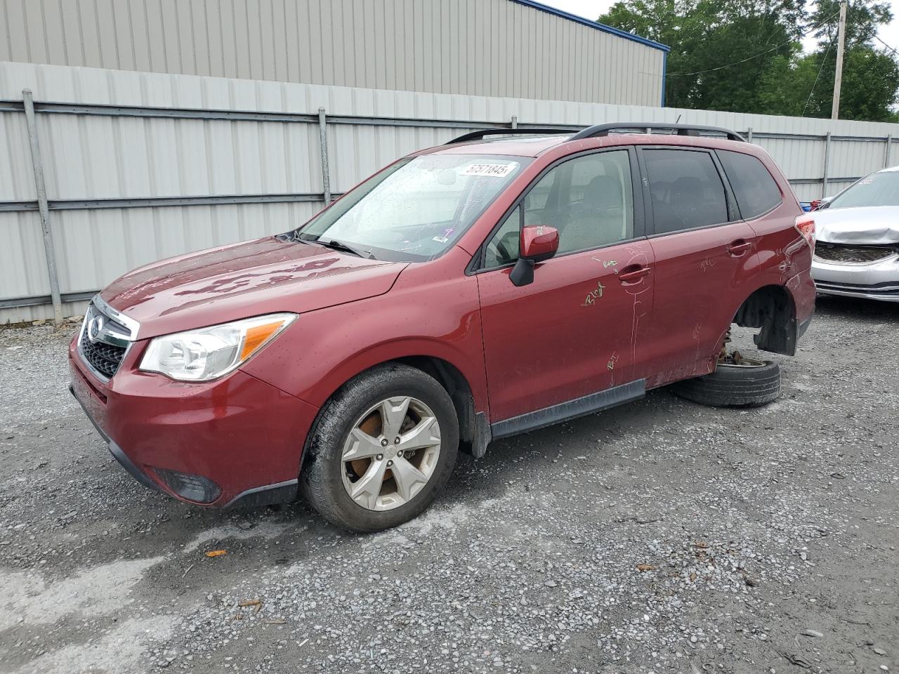 2014 Subaru Forester 2.5I Premium იყიდება Gastonia-ში, NC - Rear End