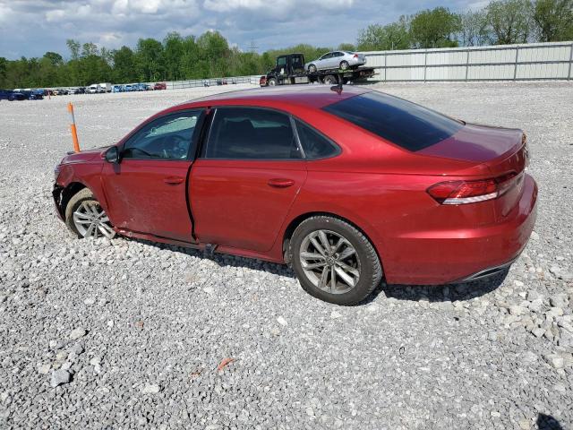  VOLKSWAGEN PASSAT 2021 Czerwony