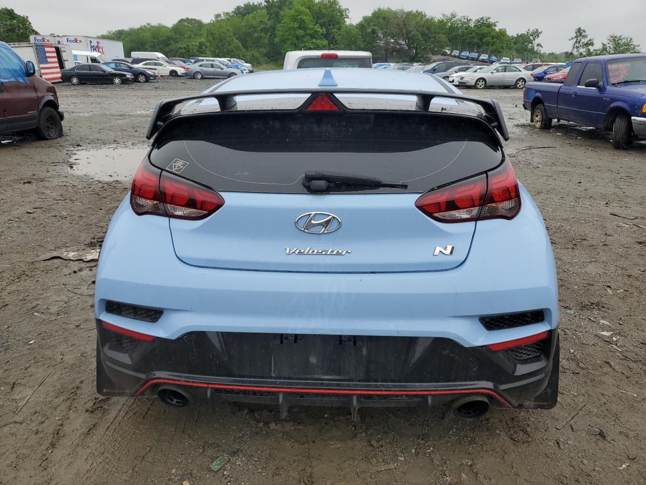 2019 Hyundai Veloster N VIN: KMHT36AH3KU002313 Lot: 56921385