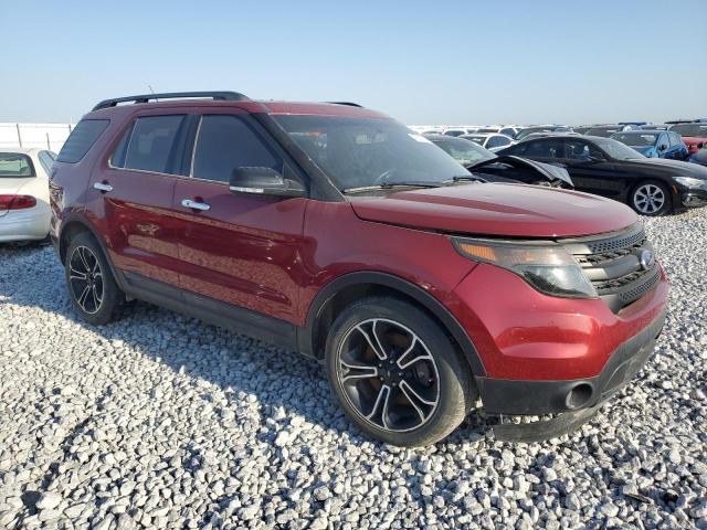  FORD EXPLORER 2014 Красный