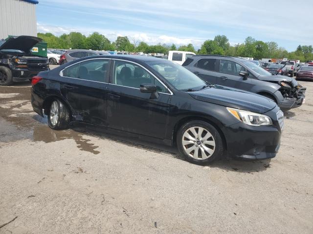 SUBARU LEGACY 2017 Чорний