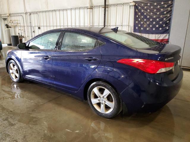  HYUNDAI ELANTRA 2013 Granatowy