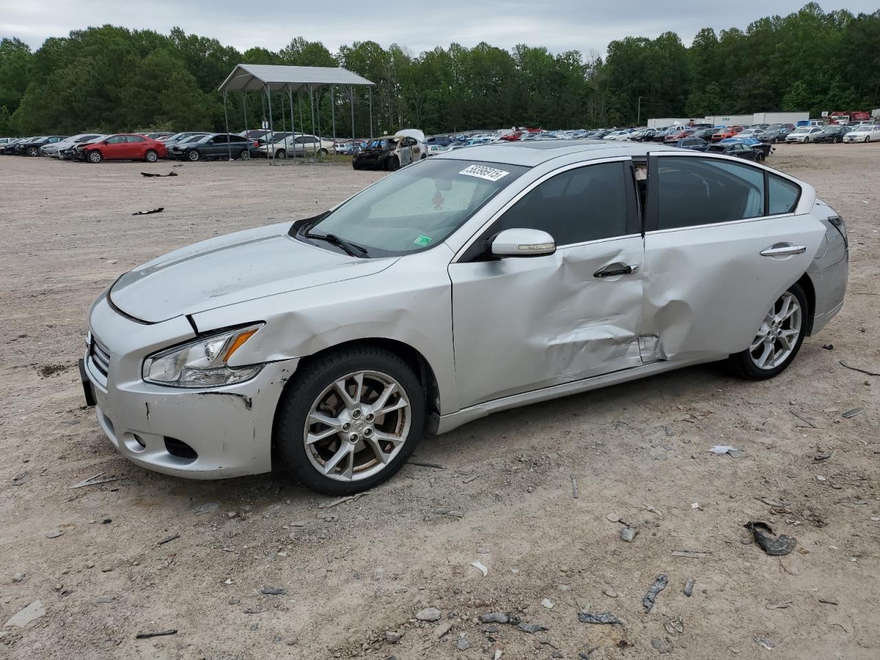2014 Nissan Maxima S en Venta en Charles City, VA - Side