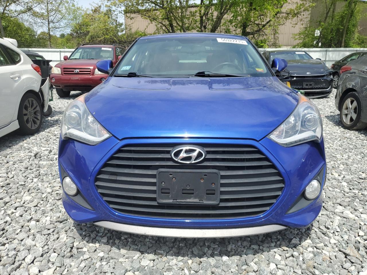 2014 Hyundai Veloster Turbo VIN: KMHTC6AE9EU202638 Lot: 56922275