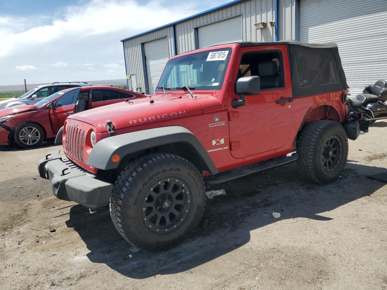2007 Jeep Wrangler X იყიდება Albuquerque-ში, NM - Rear End
