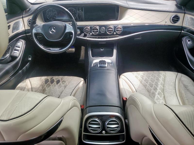 Sedans MERCEDES-BENZ S-CLASS 2015 Biały