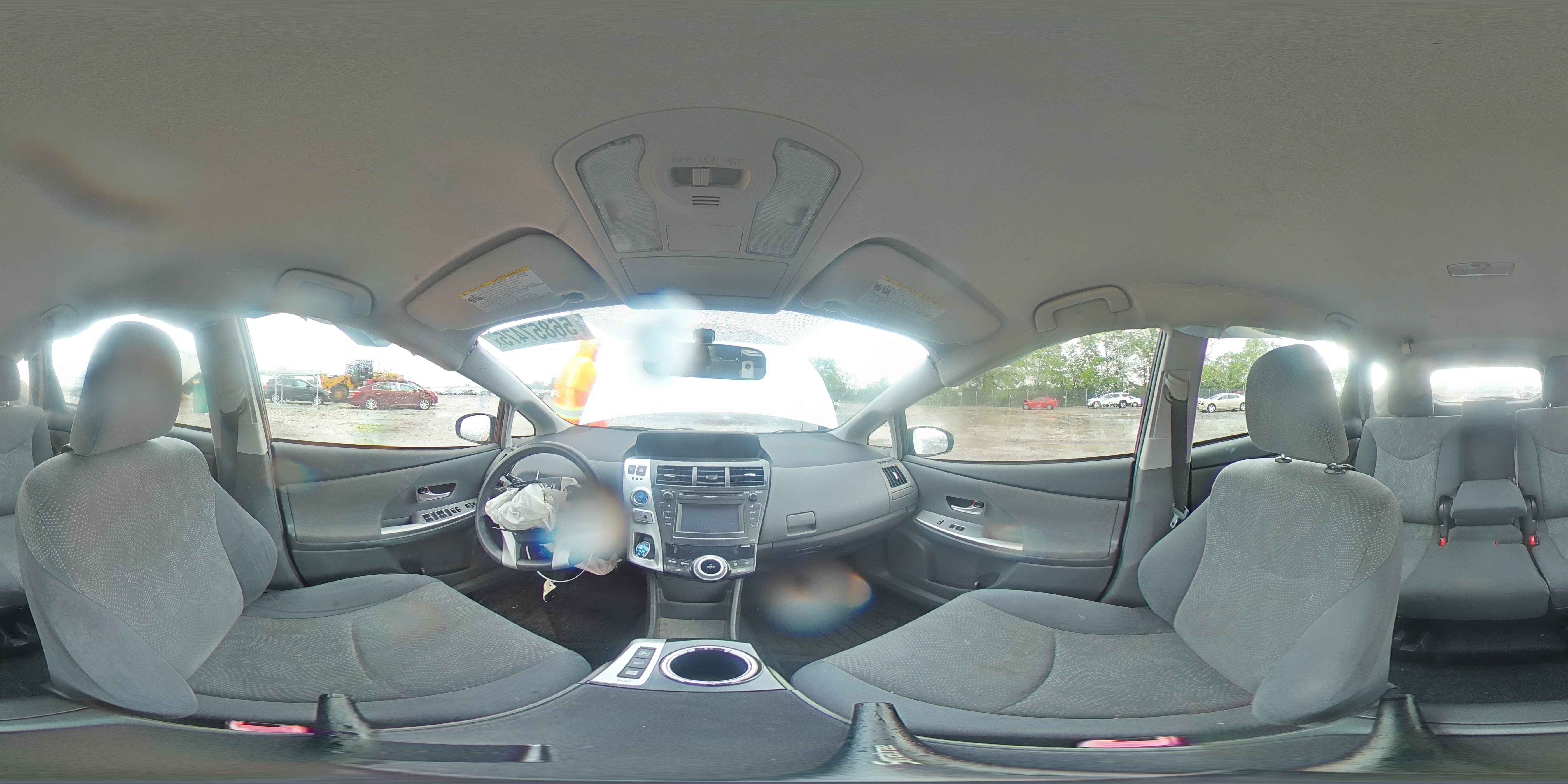 2014 Toyota Prius V VIN: JTDZN3EUXEJ002300 Lot: 56857475