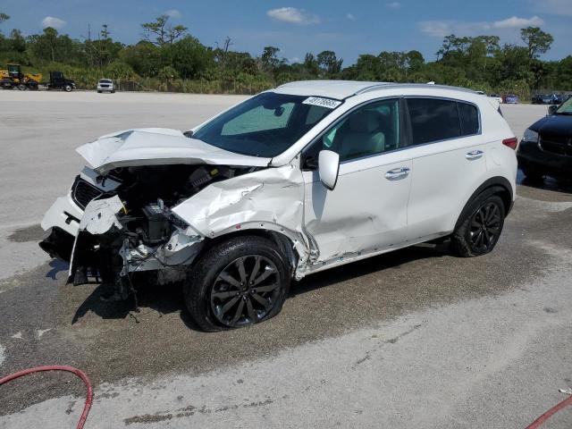  KIA SPORTAGE 2018 Білий