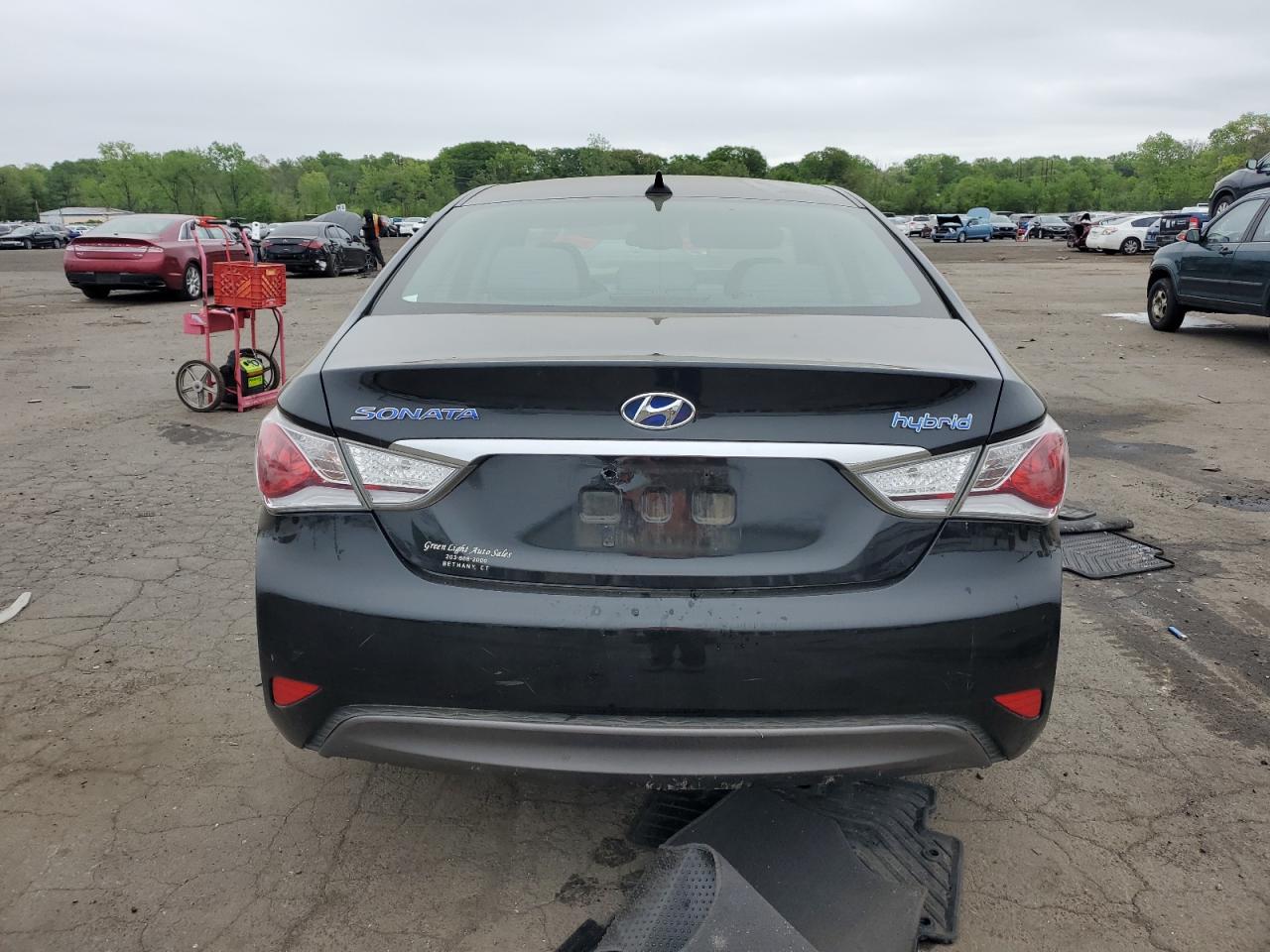 2014 Hyundai Sonata Hybrid VIN: KMHEC4A44EA118054 Lot: 56722615