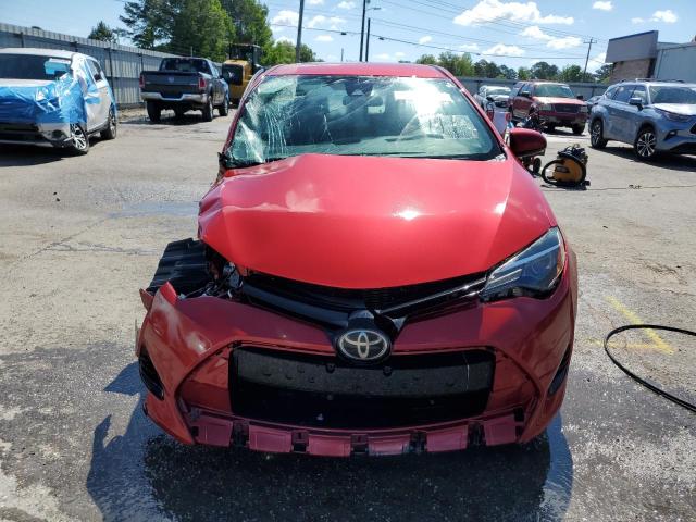  TOYOTA COROLLA 2018 Красный