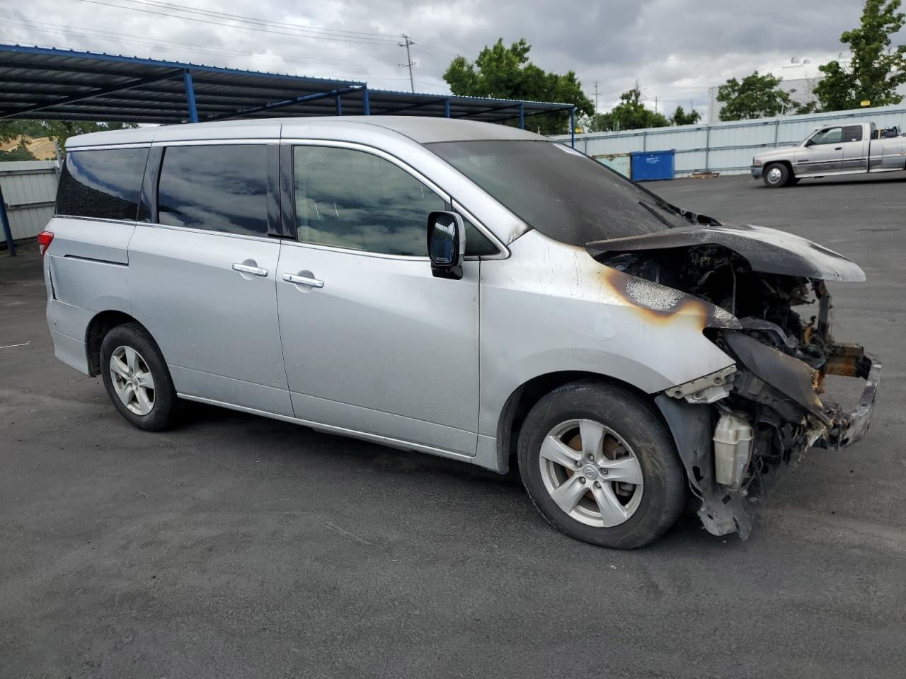 2015 Nissan Quest S VIN: JN8AE2KPXF9123695 Lot: 56686675