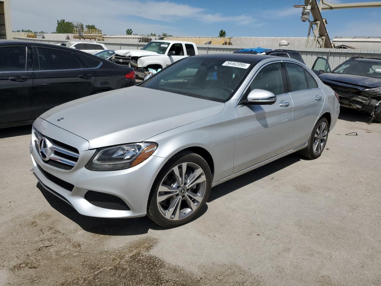 2018 Mercedes-Benz C 300 4Matic იყიდება Kansas City-ში, KS - Rear End