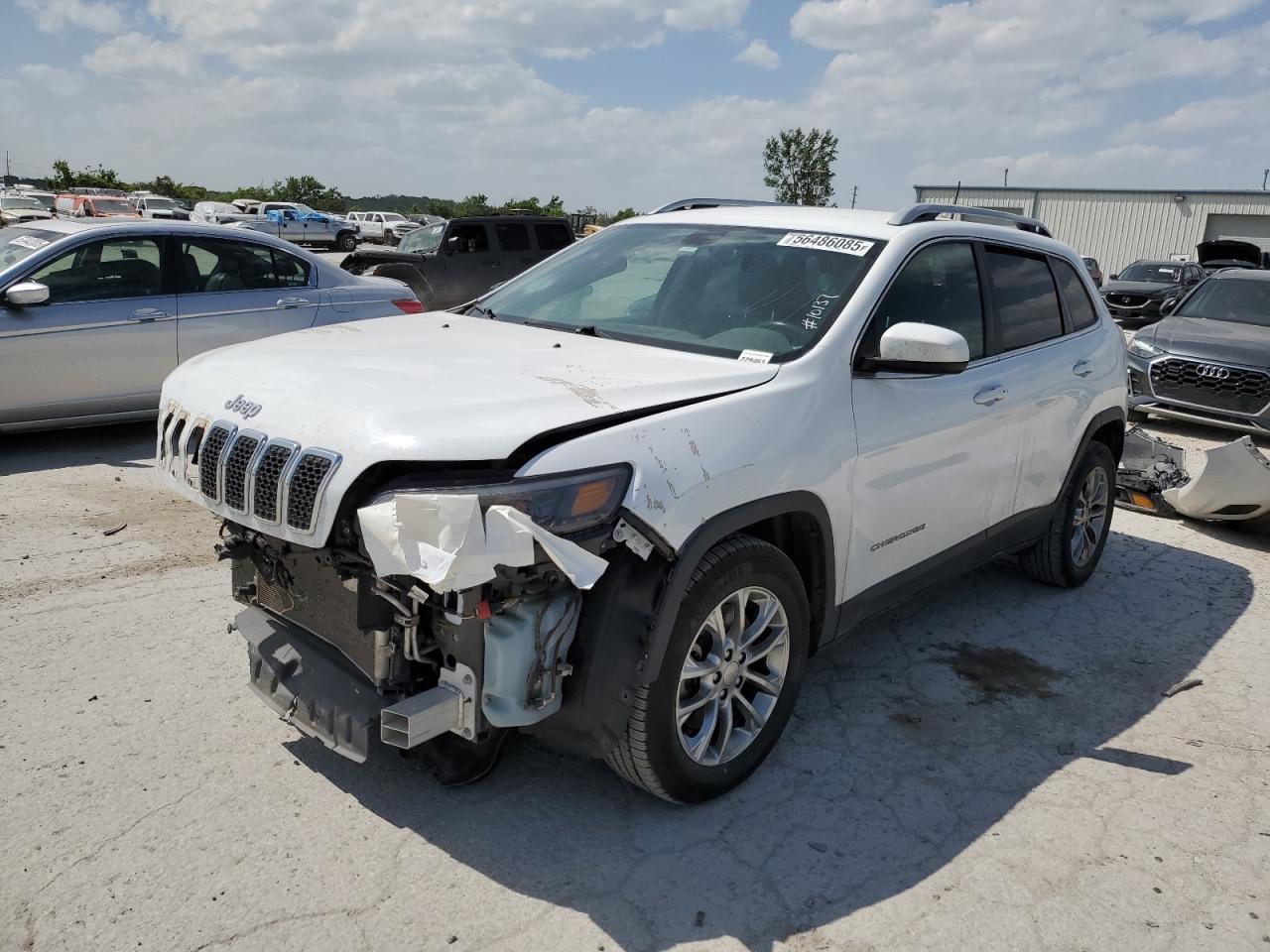 2019 Jeep Cherokee Latitude Plus за продажба в Kansas City, KS - Front End