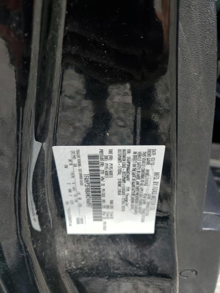 2010 Ford Focus Se VIN: 1FAHP3FN8AW246897 Lot: 57319395