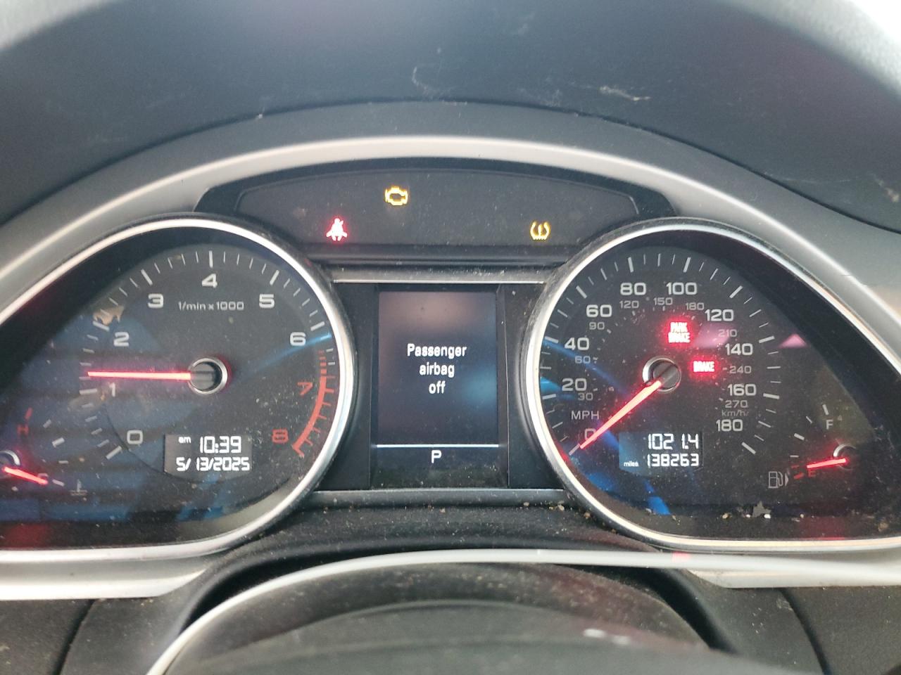 2014 Audi Q7 Premium Plus VIN: WA1LGAFE5ED007134 Lot: 56837895