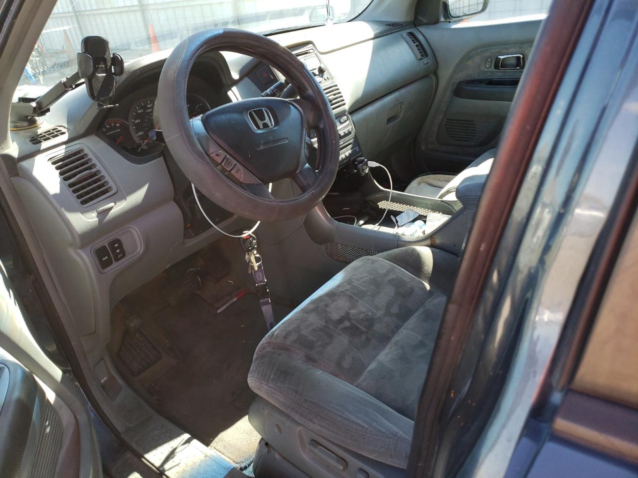 2005 Honda Pilot Ex VIN: 2HKYF18415H555533 Lot: 57356775