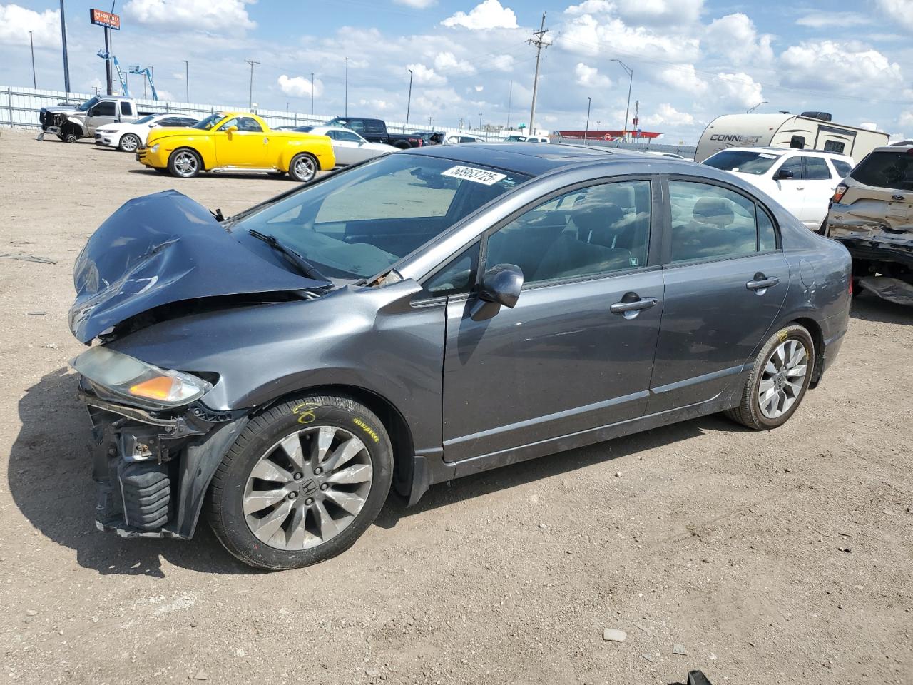 2010 Honda Civic Ex for Sale in Greenwood, NE - Front End