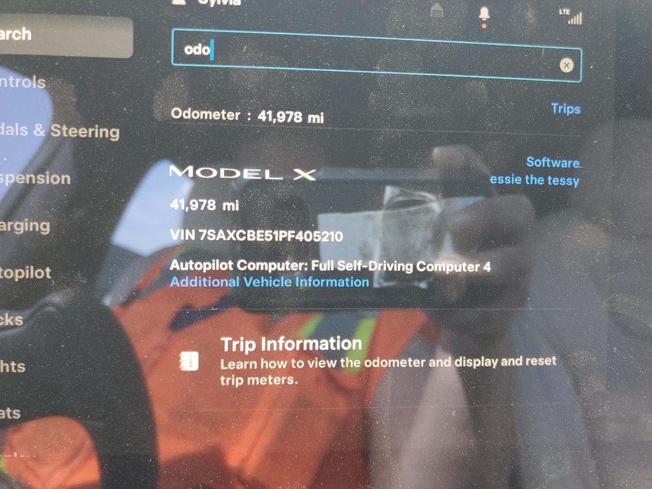 2023 Tesla Model X VIN: 7SAXCBE51PF405210 Lot: 57278735