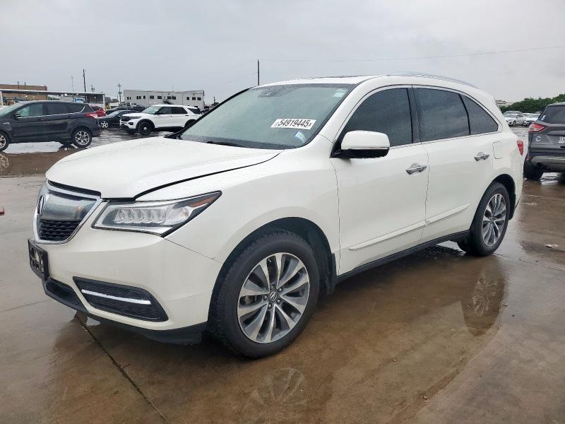  ACURA MDX 2016 Білий