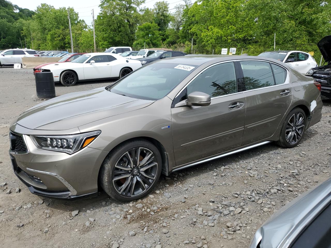 2019 Acura Rlx Sport Hybrid Advance for Sale in Marlboro, NY - Rear End