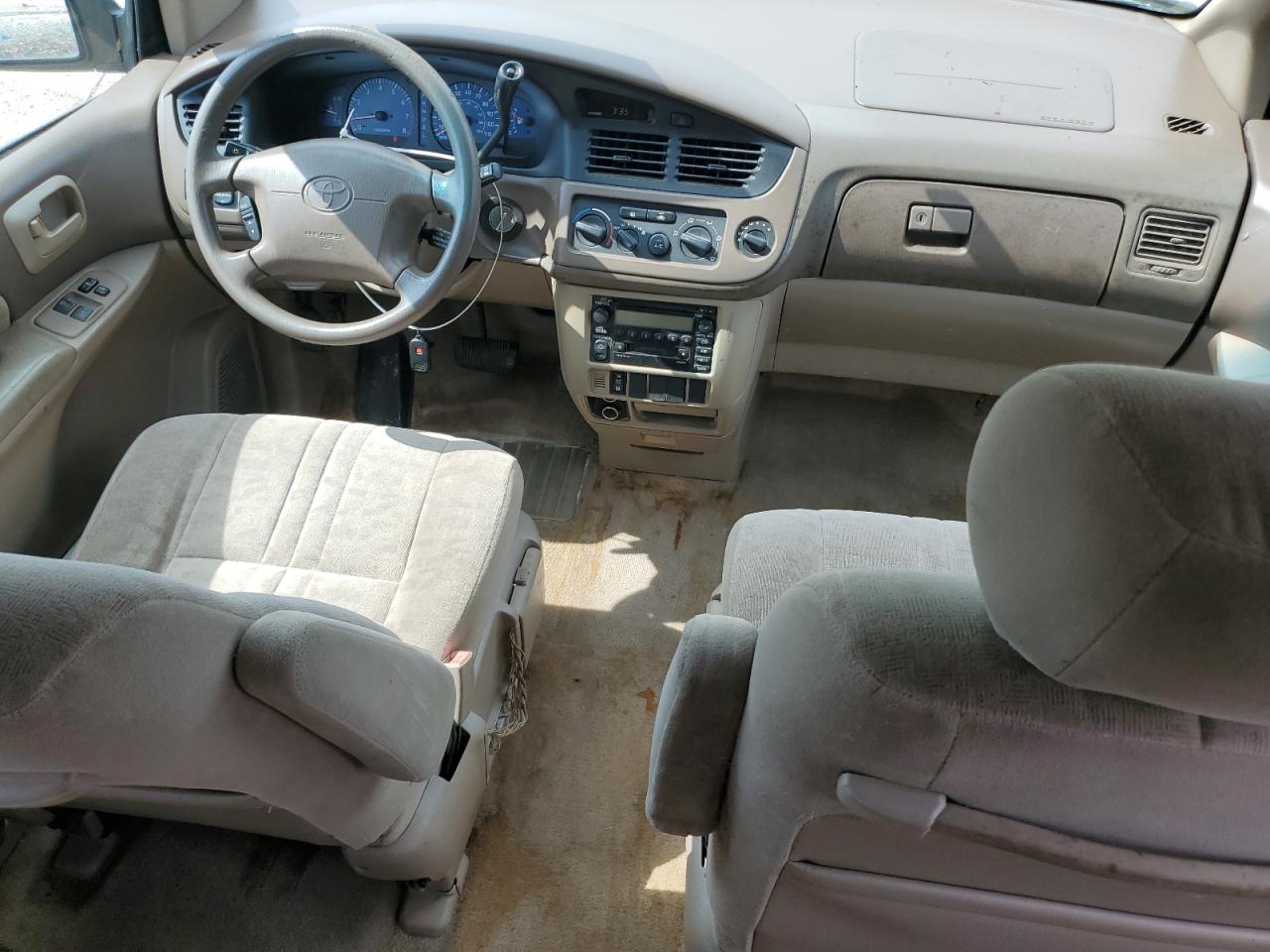 2001 Toyota Sienna Le VIN: 4T3ZF13C61U348612 Lot: 58386875