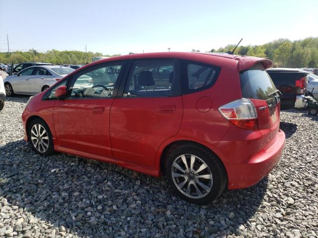  HONDA FIT 2013 Czerwony
