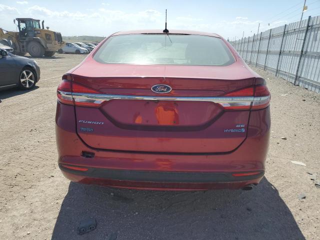  FORD FUSION 2018 Czerwony
