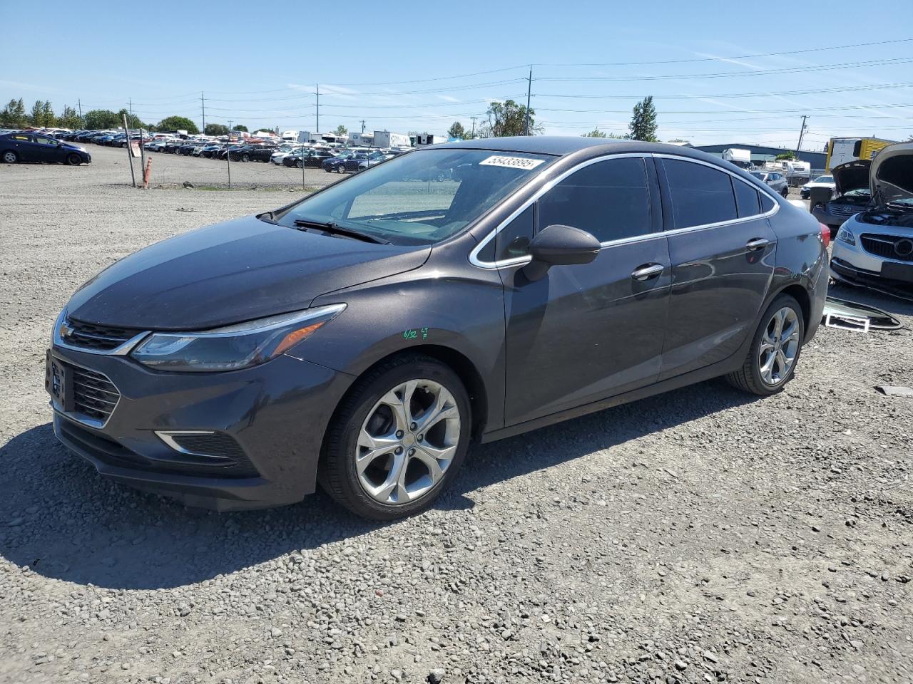 2017 Chevrolet Cruze Premier en Venta en Eugene, OR - Side