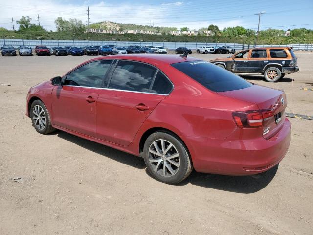  VOLKSWAGEN JETTA 2017 Красный