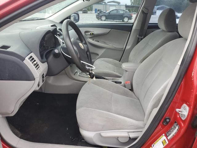Sedans TOYOTA COROLLA 2012 Czerwony