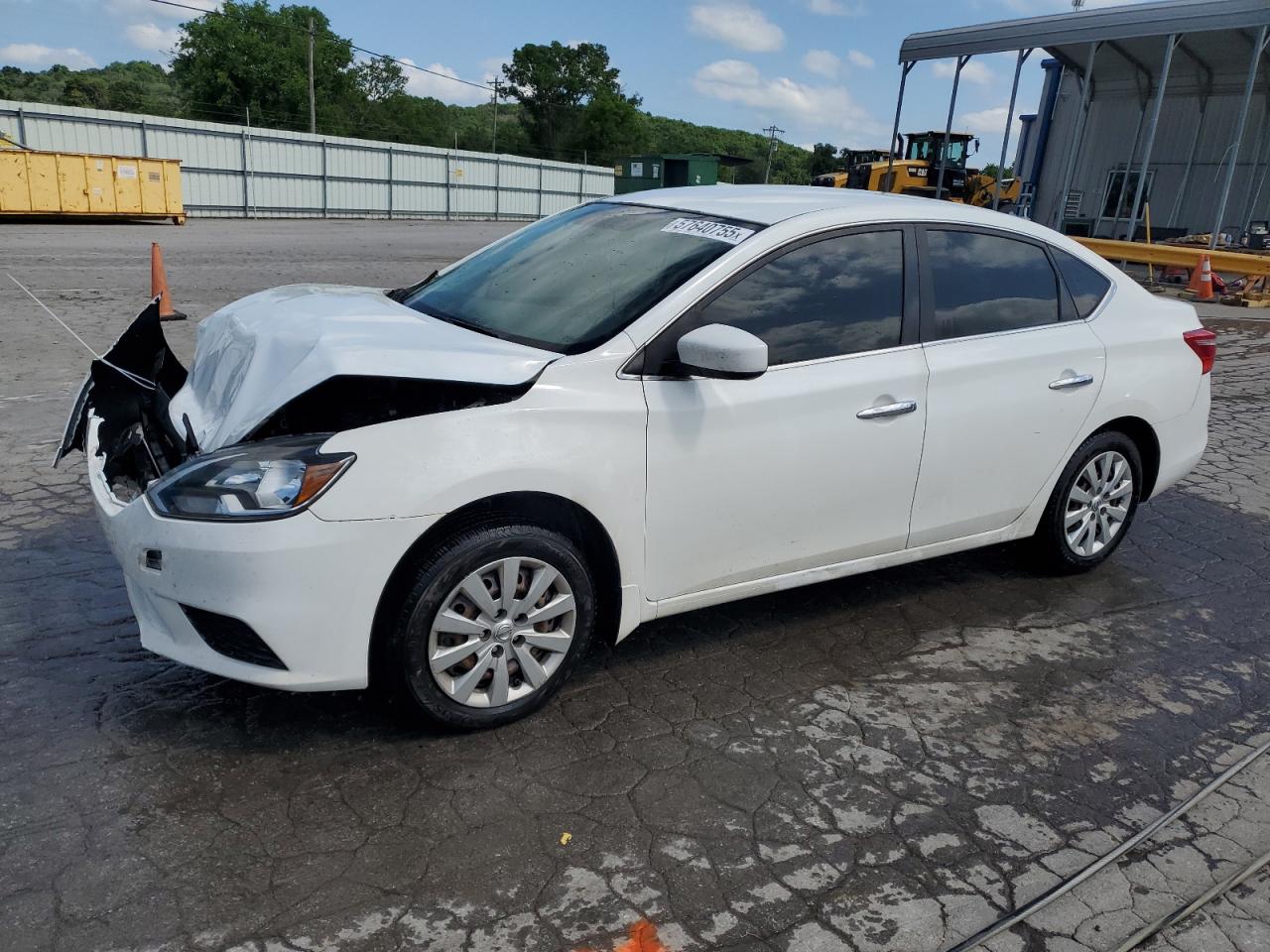 2016 Nissan Sentra S на продаже в Lebanon, TN - Front End