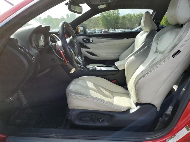  INFINITI Q60 2017 Czerwony