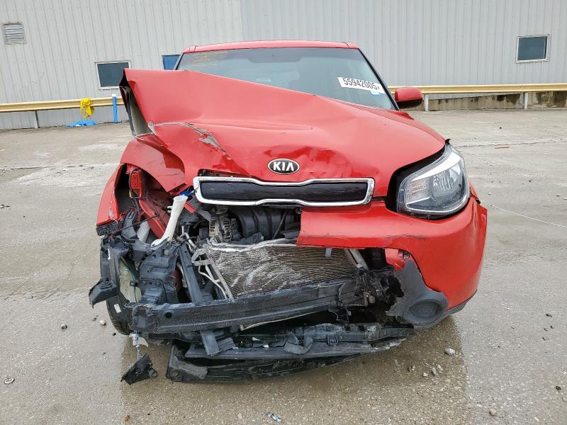  KIA SOUL 2015 Red