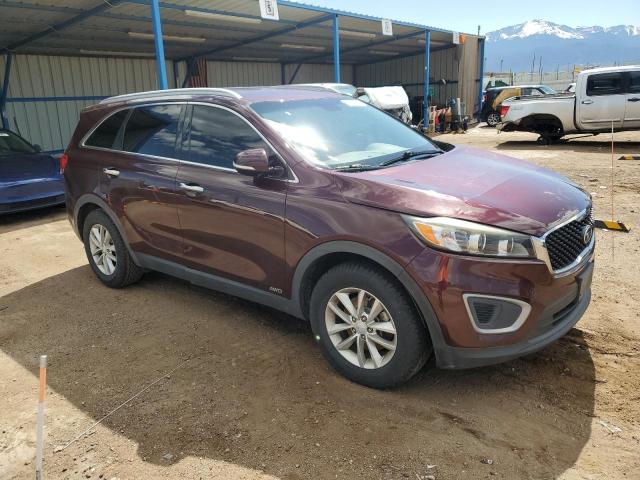 Parquets KIA SORENTO 2017 Bordowy