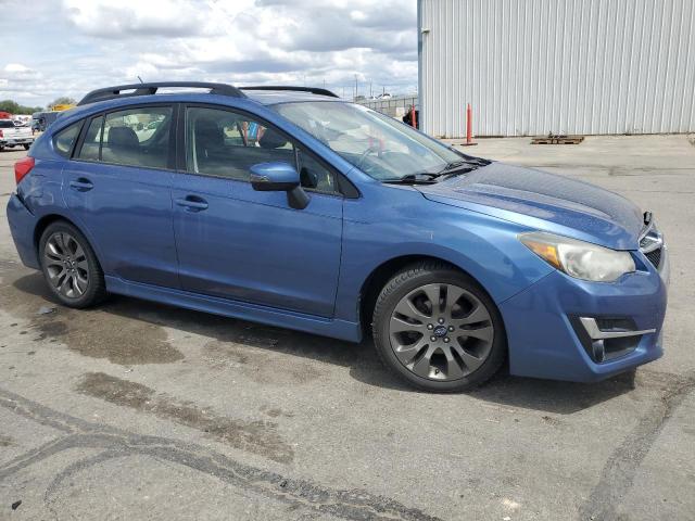  SUBARU IMPREZA 2015 Blue