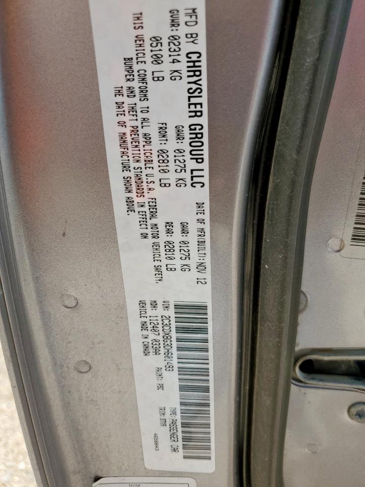 2013 Dodge Charger Se VIN: 2C3CDXBG3DH601493 Lot: 55842445