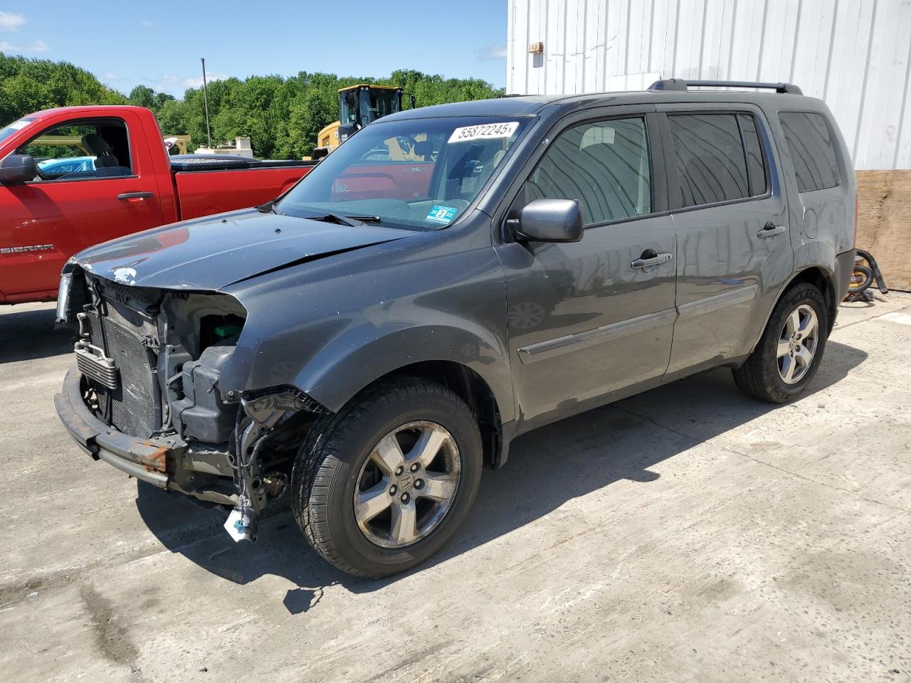 2010 Honda Pilot Ex na sprzedaż w Windsor, NJ - Front End