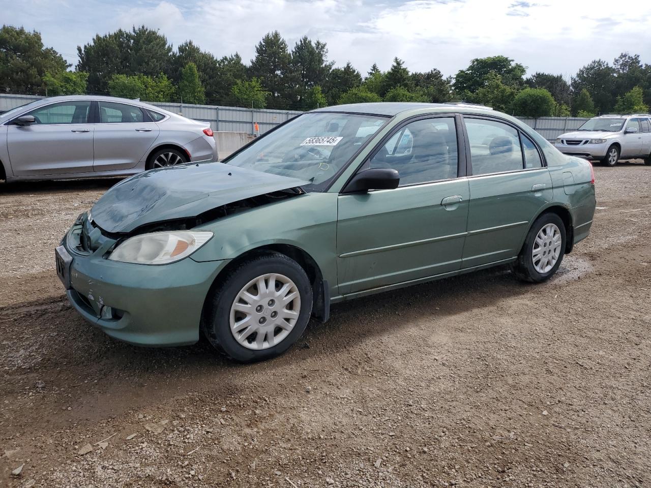 2004 Honda Civic Lx for Sale in Elgin, IL - Front End