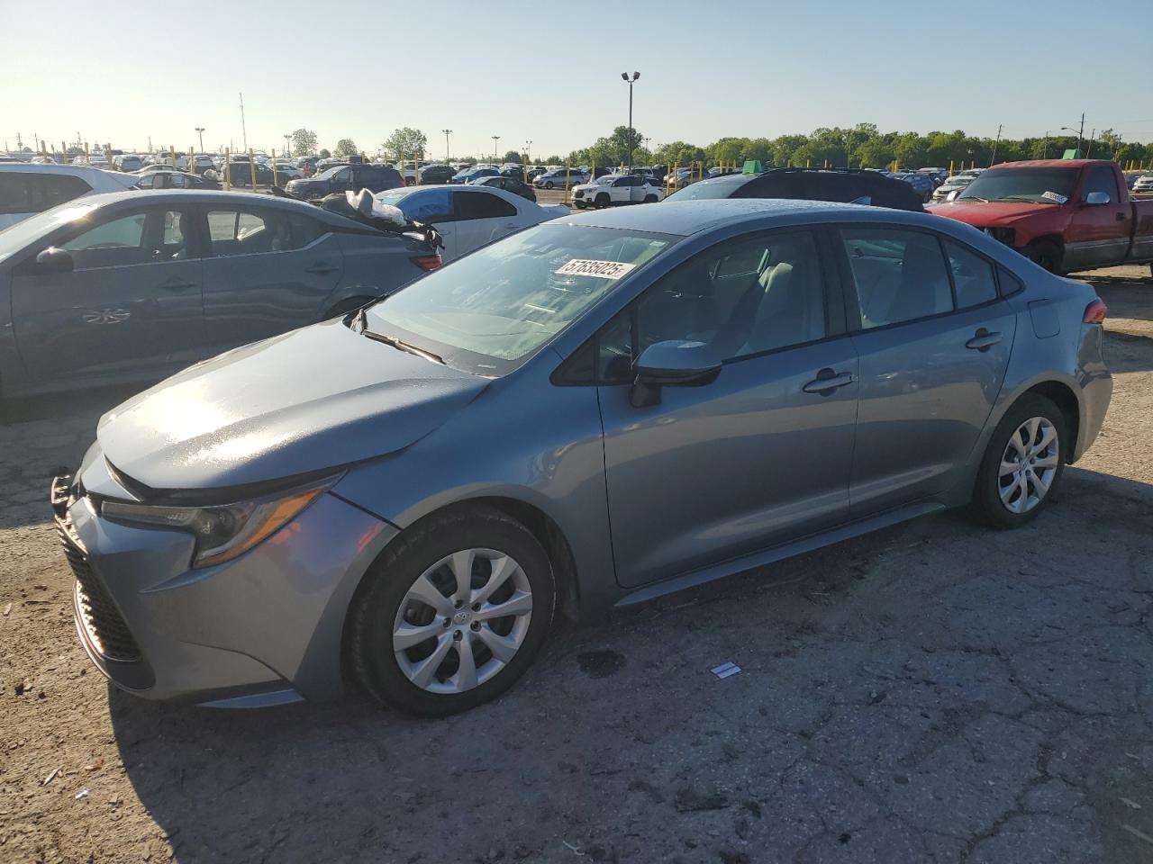 2020 Toyota Corolla Le en Venta en Indianapolis, IN - Front End